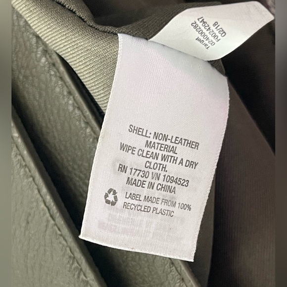 Universal Thread Olive and Dark Brown Women's Backpack - Picture 3 of 16